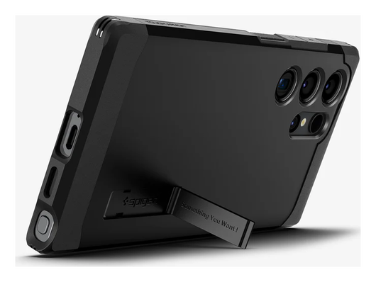Spigen Tough Armor Samsung Galaxy S24 Ultra Hoesje Back Cover Zwart afbeelding 9