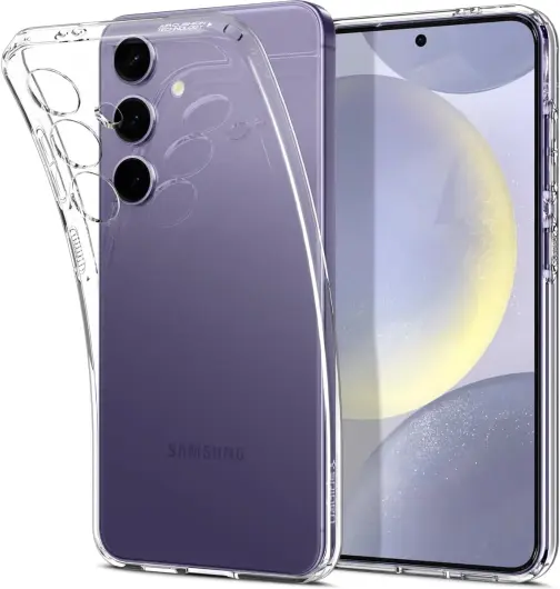 Spigen Liquid Crystal Samsung S24 Plus Hoesje Back Cover Transparant afbeelding 1