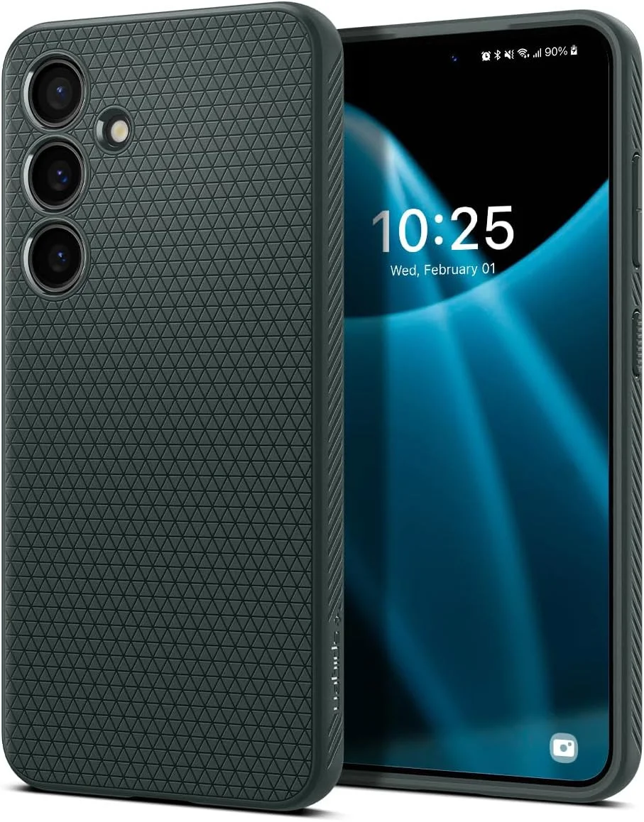 Spigen Liquid Air Samsung Galaxy S24 Hoesje Back Cover Groen afbeelding 1