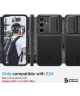 Spigen Optik Armor Samsung Galaxy S24 Hoesje Camera Slider Zwart