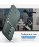 Spigen Optik Armor Samsung Galaxy S24 Hoesje Camera Slider Groen