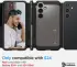 Spigen Tough Armor Samsung Galaxy S24 Hoesje Back Cover Gunmetal afbeelding 2