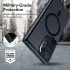 ESR Classic Hybrid Samsung S24 Ultra Hoesje MagSafe Frosted Zwart afbeelding 5