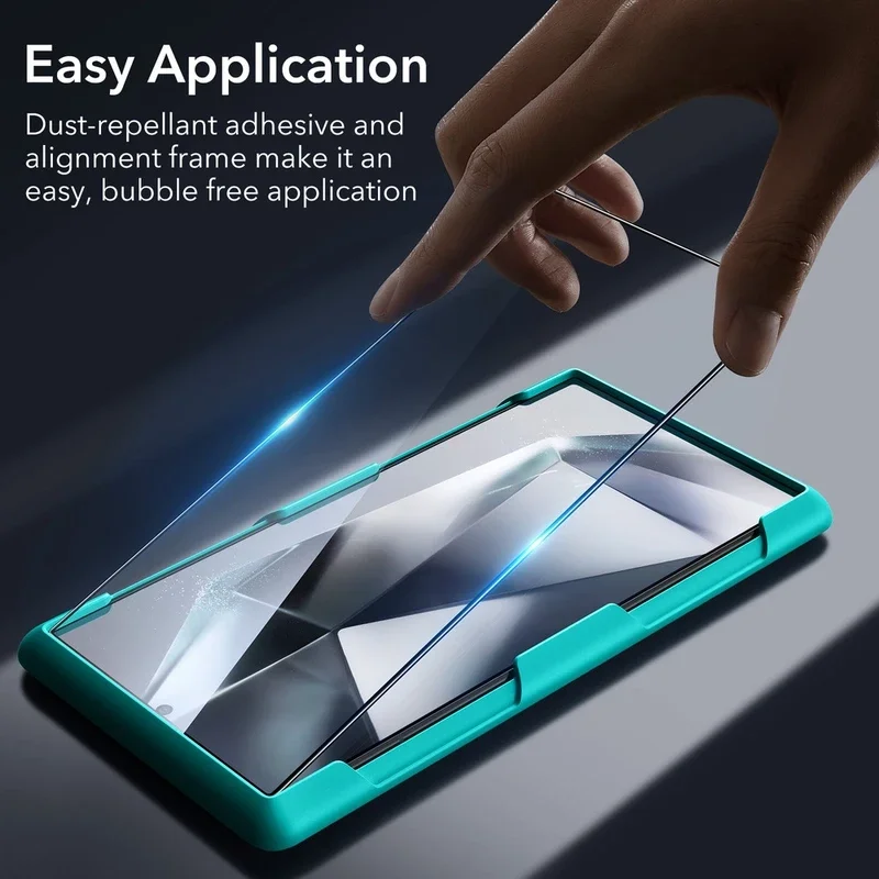 ESR Samsung Galaxy S24 Ultra Screen Protector met Montageframe afbeelding 3