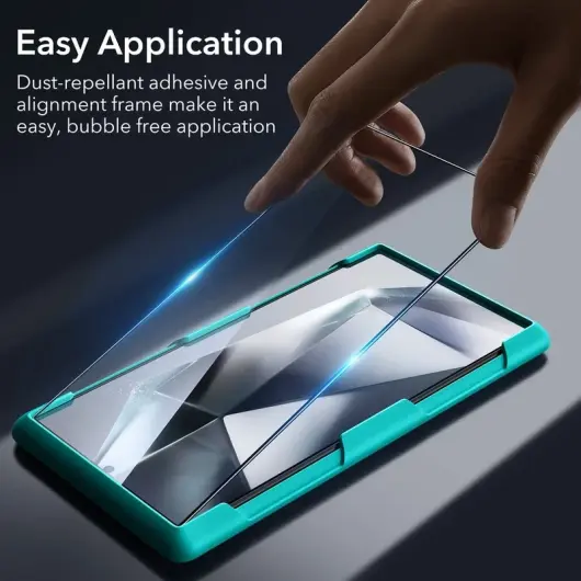 ESR Samsung Galaxy S24 Ultra Screen Protector met Montageframe afbeelding 3