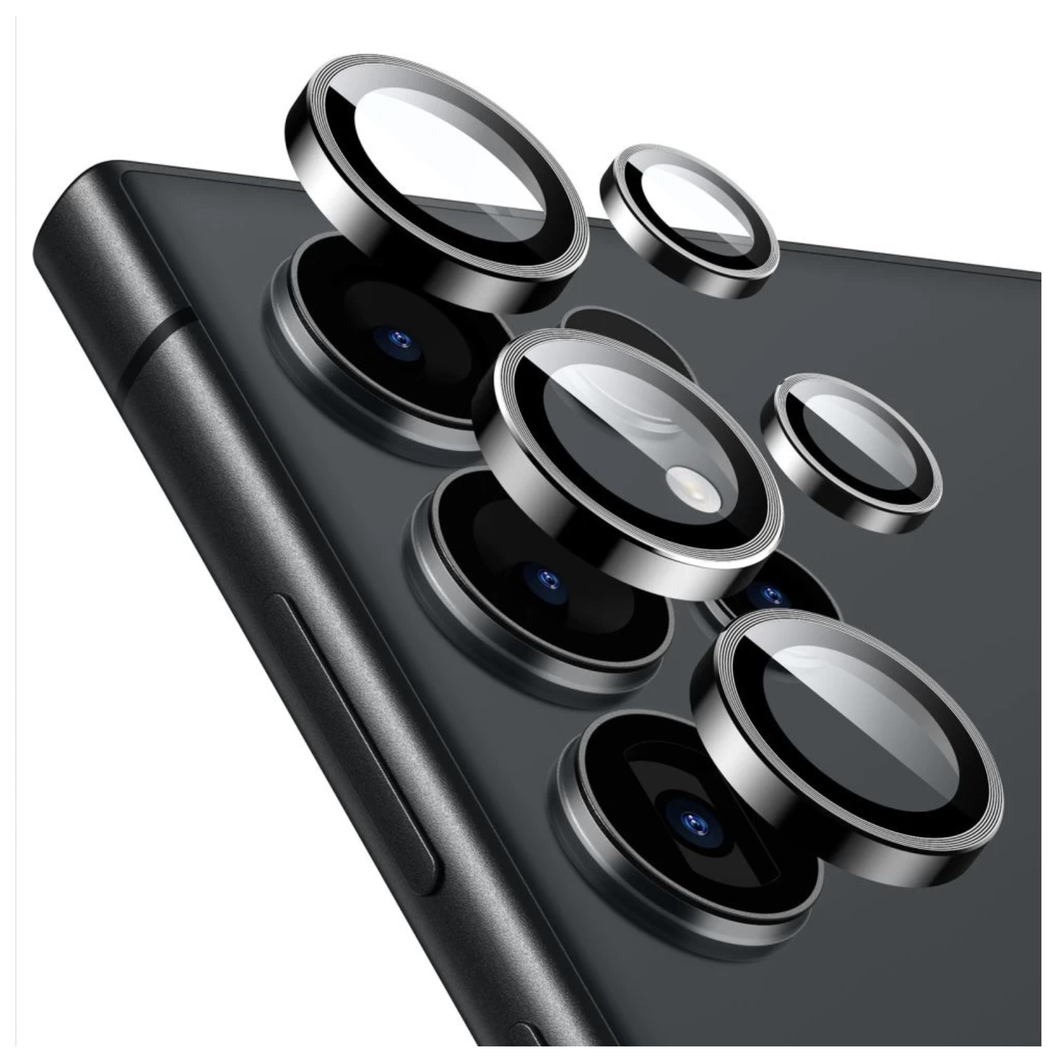ESR Samsung Galaxy S24 Ultra Camera Lens Protector Zwart afbeelding 10