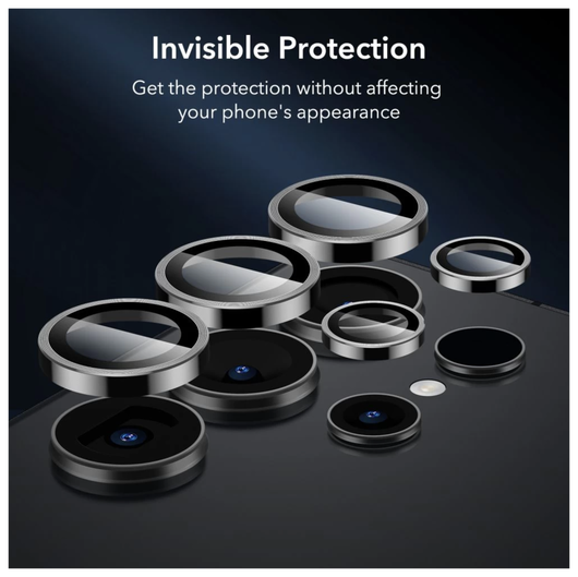 ESR Samsung Galaxy S24 Ultra Camera Lens Protector Zwart afbeelding 2