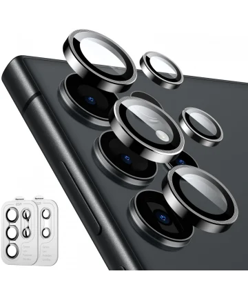 ESR Samsung Galaxy S24 Ultra Camera Lens Protector Zwart 2-Pack Screen Protectors