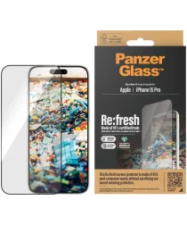 PanzerGlass Refresh Ultra-Wide iPhone 15 Pro Protector Easyaligner