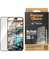 PanzerGlass Refresh Ultra-Wide iPhone 15 Plus Protector Easyaligner