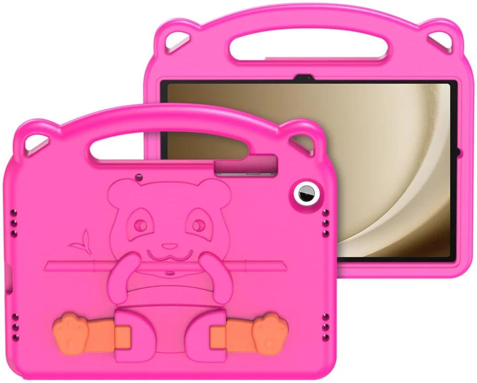 Dux Ducis Panda Samsung Galaxy Tab A9 Plus Kinder Tablethoes Roze afbeelding 1