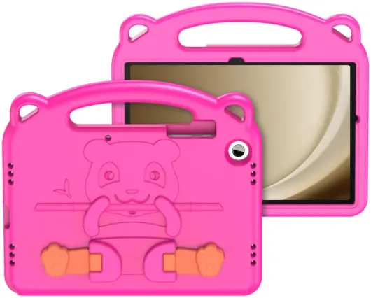 Dux Ducis Panda Samsung Galaxy Tab A9 Plus Kinder Tablethoes Roze afbeelding 1