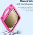 Dux Ducis Panda Samsung Galaxy Tab A9 Plus Kinder Tablethoes Roze afbeelding 3