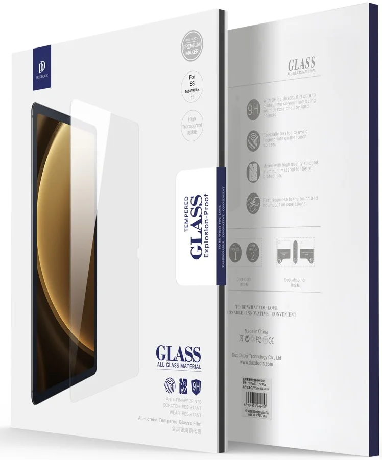 Dux Ducis Samsung Galaxy Tab A9 Plus Screen Protector Anti-Blue Light Glas afbeelding 8