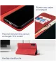 Rosso Element Samsung Galaxy A55 Hoesje Book Case Wallet Rood
