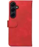 Rosso Element Samsung Galaxy A55 Hoesje Book Case Wallet Rood