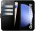 Rosso Elite Samsung S23 FE Hoesje MagSafe Book Case Leer Zwart afbeelding 4