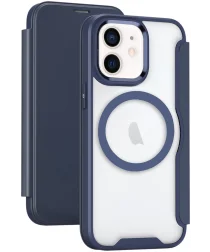 Apple iPhone 11 Hoesje met MagSafe Book Case Blauw