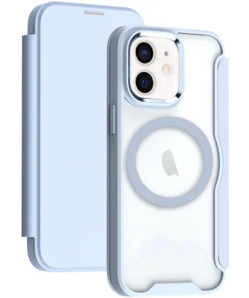 Apple iPhone 11 Hoesje met MagSafe Book Case Blauw Hoesjes