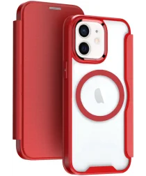 Apple iPhone 11 Hoesje met MagSafe Book Case Rood