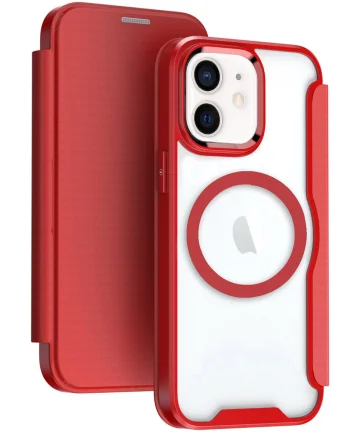 Apple iPhone 11 Hoesje met MagSafe Book Case Rood Hoesjes