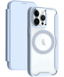 Apple iPhone 12 / 12 Pro Hoesje met MagSafe Book Case Blauw