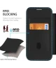 Apple iPhone 12 / 12 Pro Hoesje met MagSafe Book Case Blauw