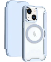 Apple iPhone 13 / 14 Hoesje met MagSafe Book Case Blauw