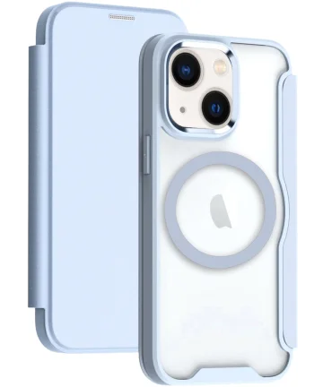 Apple iPhone 13 / 14 Hoesje met MagSafe Book Case Blauw Hoesjes