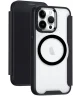 Apple iPhone 14 Pro Max Hoesje met MagSafe Book Case Zwart