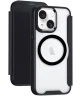 Apple iPhone 15 Hoesje met MagSafe Book Case Zwart