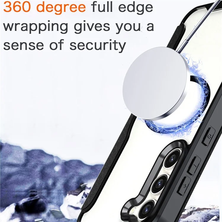 Samsung Galaxy S23 Hoesje met MagSafe Book Case Rood afbeelding 2