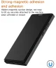 Samsung Galaxy S23 Ultra Hoesje met MagSafe Book Case Zwart