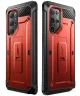 SUPCASE UB Pro Samsung S24 Ultra Hoesje Full Protect Kickstand Rood