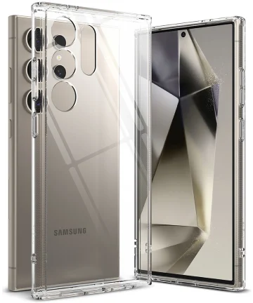Ringke Fusion Samsung Galaxy S24 Ultra Hoesje Transparant Hoesjes