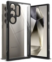 Ringke Fusion Bold Samsung Galaxy S24 Ultra Hoesje Transparant Zwart