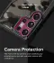 Ringke Fusion X Samsung Galaxy S24 Ultra Hoesje Back Cover Camo Zwart afbeelding 5