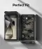 Ringke Fusion X Samsung Galaxy S24 Ultra Hoesje Back Cover Camo Zwart afbeelding 9