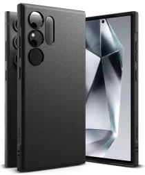 Ringke Onyx Samsung Galaxy S24 Ultra Hoesje TPU Back Cover Zwart