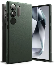 Ringke Onyx Samsung Galaxy S24 Ultra Hoesje TPU Back Cover Groen