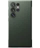 Ringke Onyx Samsung Galaxy S24 Ultra Hoesje TPU Back Cover Groen