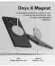 Ringke Onyx Magnetic Samsung Galaxy S24 Ultra Hoesje MagSafe Zwart