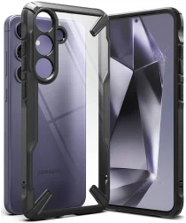 Ringke Fusion X Samsung Galaxy S24 Plus Hoesje Back Cover Zwart