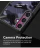 Ringke Fusion X Samsung Galaxy S24 Plus Hoesje Back Cover Camo Zwart