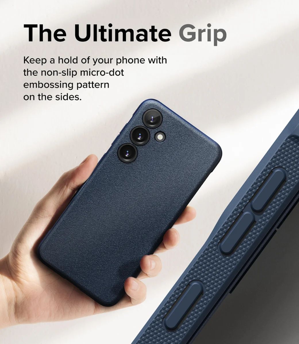 Ringke Onyx Samsung Galaxy S24 Plus Hoesje TPU Back Cover Blauw afbeelding 6