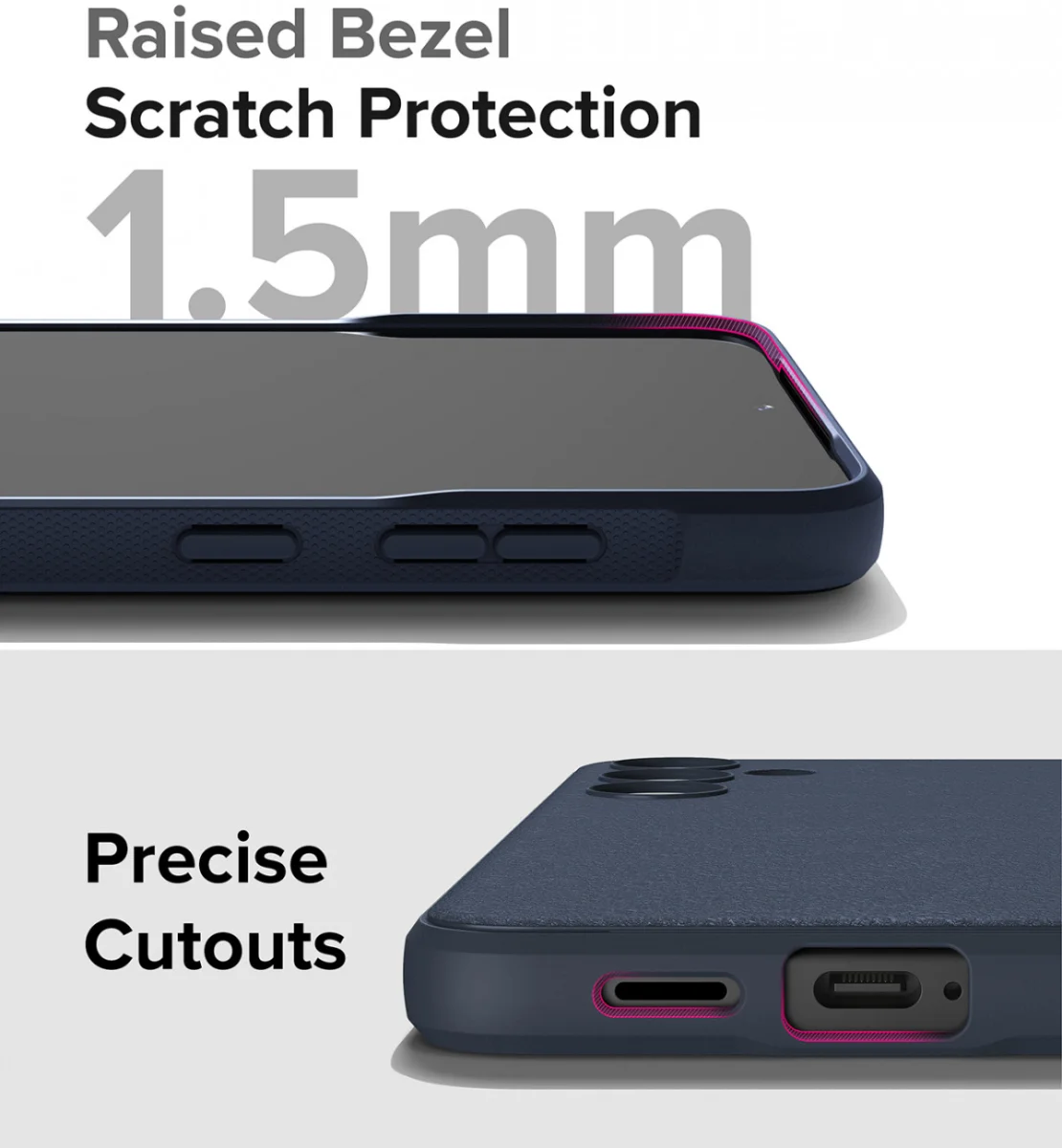 Ringke Onyx Samsung Galaxy S24 Plus Hoesje TPU Back Cover Blauw afbeelding 11