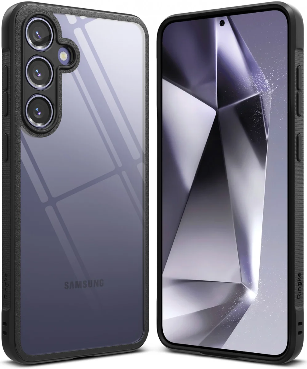 Ringke Fusion Bold Samsung Galaxy S24 Hoesje Transparant Zwart afbeelding 2