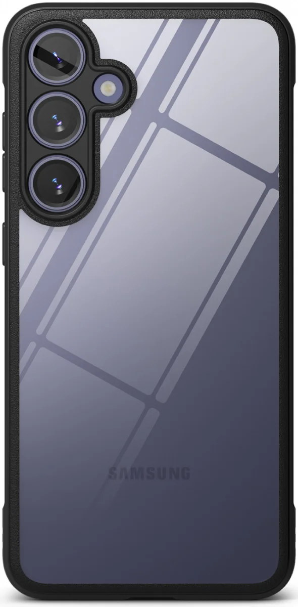 Ringke Fusion Bold Samsung Galaxy S24 Hoesje Transparant Zwart afbeelding 14