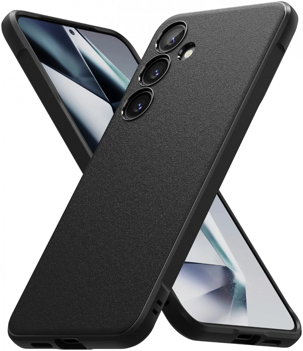 Ringke Onyx Samsung Galaxy S24 Hoesje Flexibel TPU Back Cover Zwart afbeelding 2