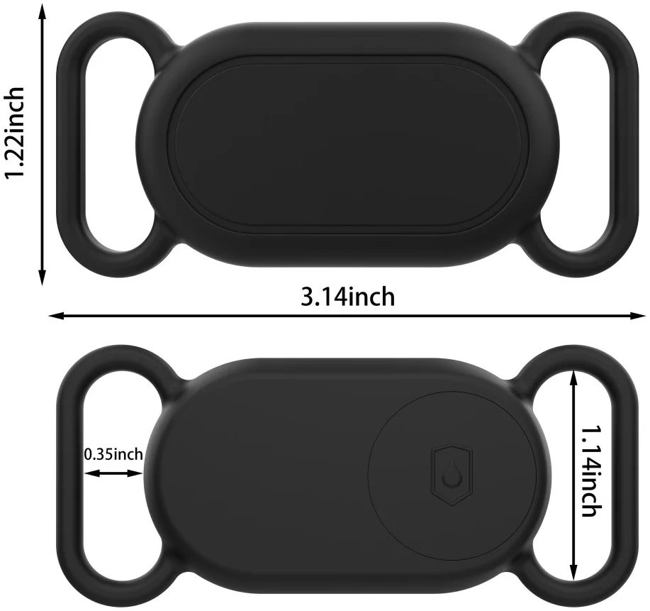 Samsung Galaxy SmartTag 2 Hoesje Siliconen Tracker Houder Groen afbeelding 5